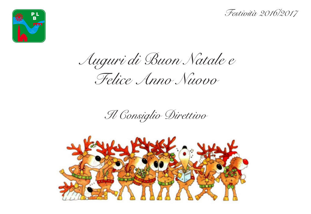 Auguri di Natale 2016