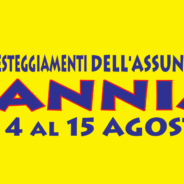 Festeggiamenti dell’assunta 2017